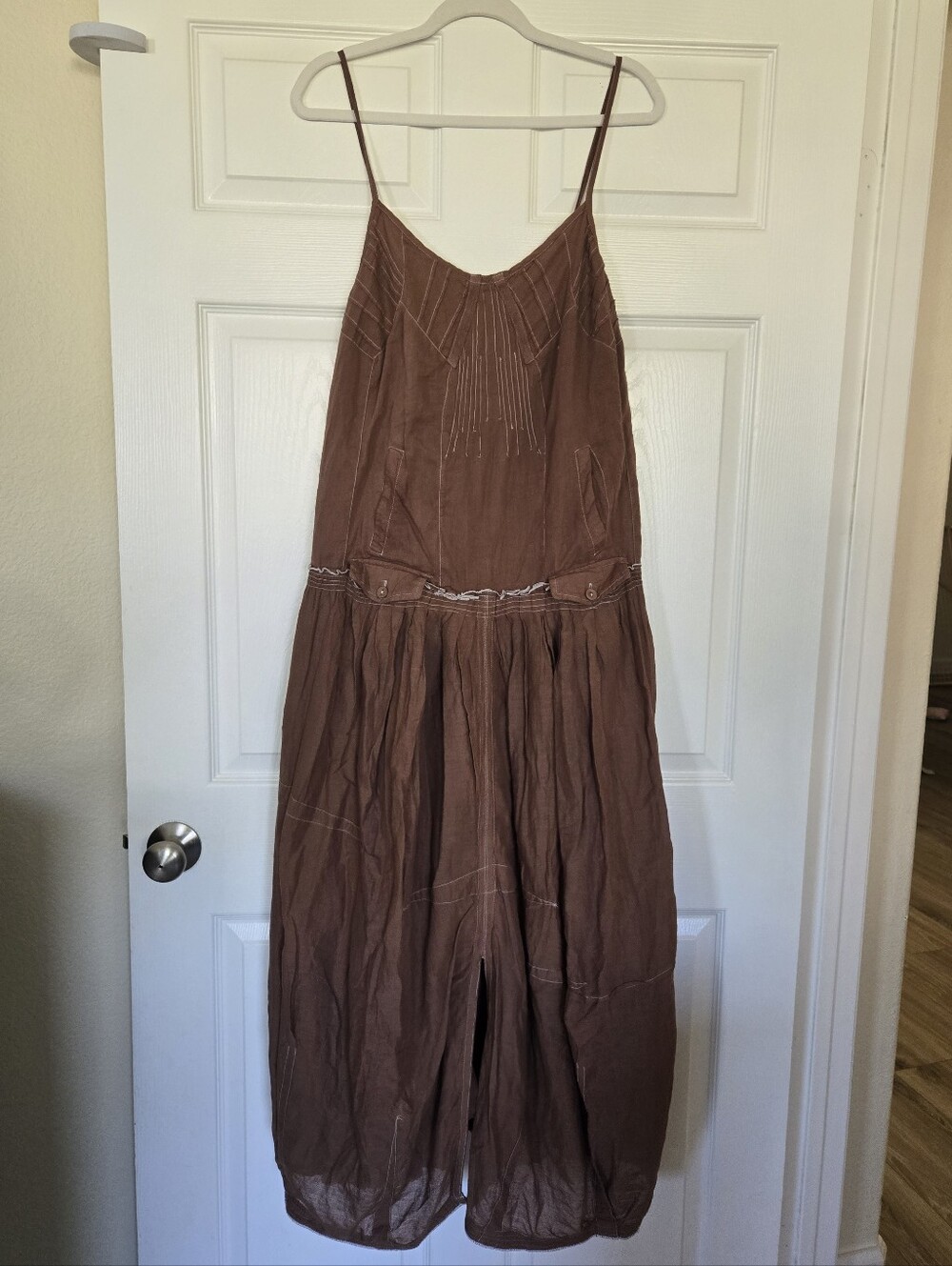 NWT Cotton Boho Sundress, L